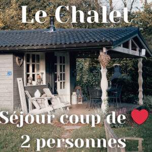 Le chalet d'hôtes : Séjour Coup de Coeur (vendredi-samedi-jour férié) 2 personnes : accès spa 3h, massages Signature 30min, plateau bulles et accompagnements, nuit au Chalet et panier petit-déjeuner